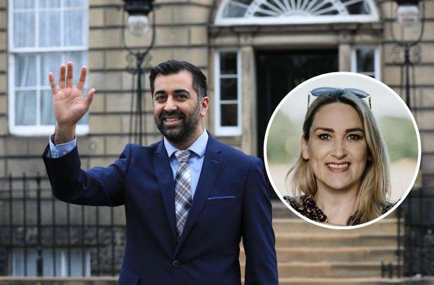 Banffshire and Buchan Coast SNP MSP Karen Adam (inset) has paid tribute to outgoing First Minister and SNP leader Humza Yousaf MSP.