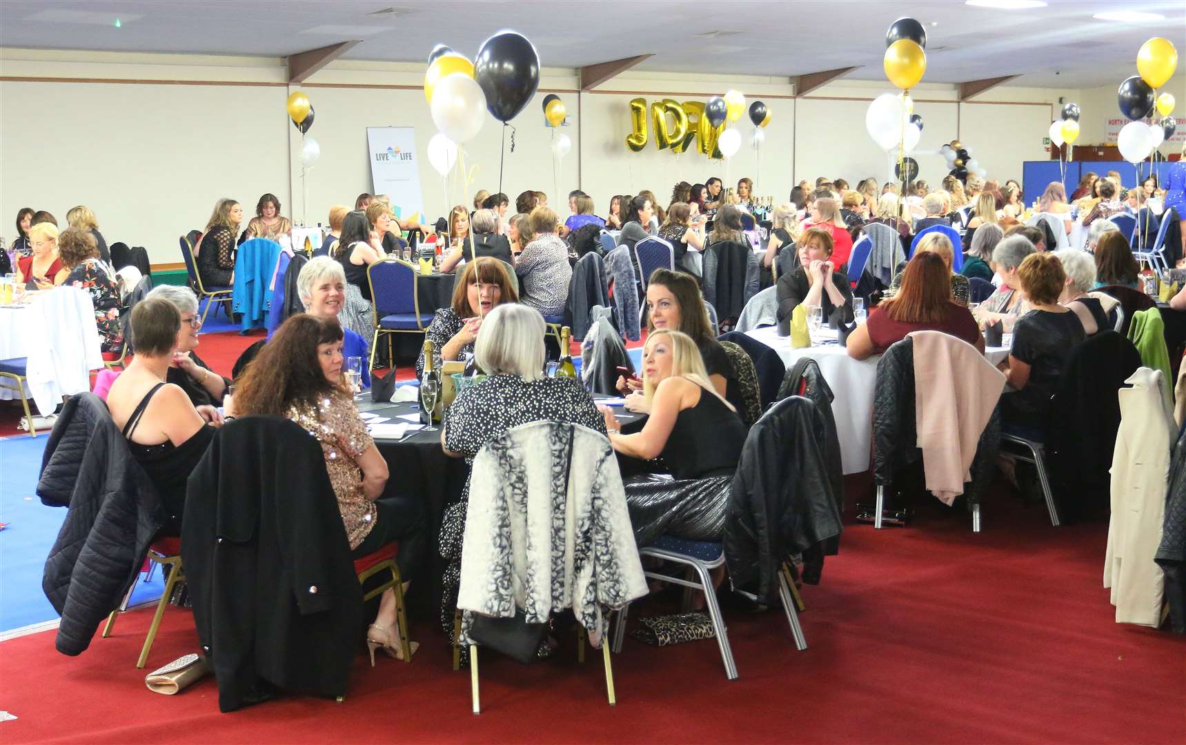 A packed Turriff Bowling Club hosted the Let's Sparkle Ladies Day on behalf of JDRF.