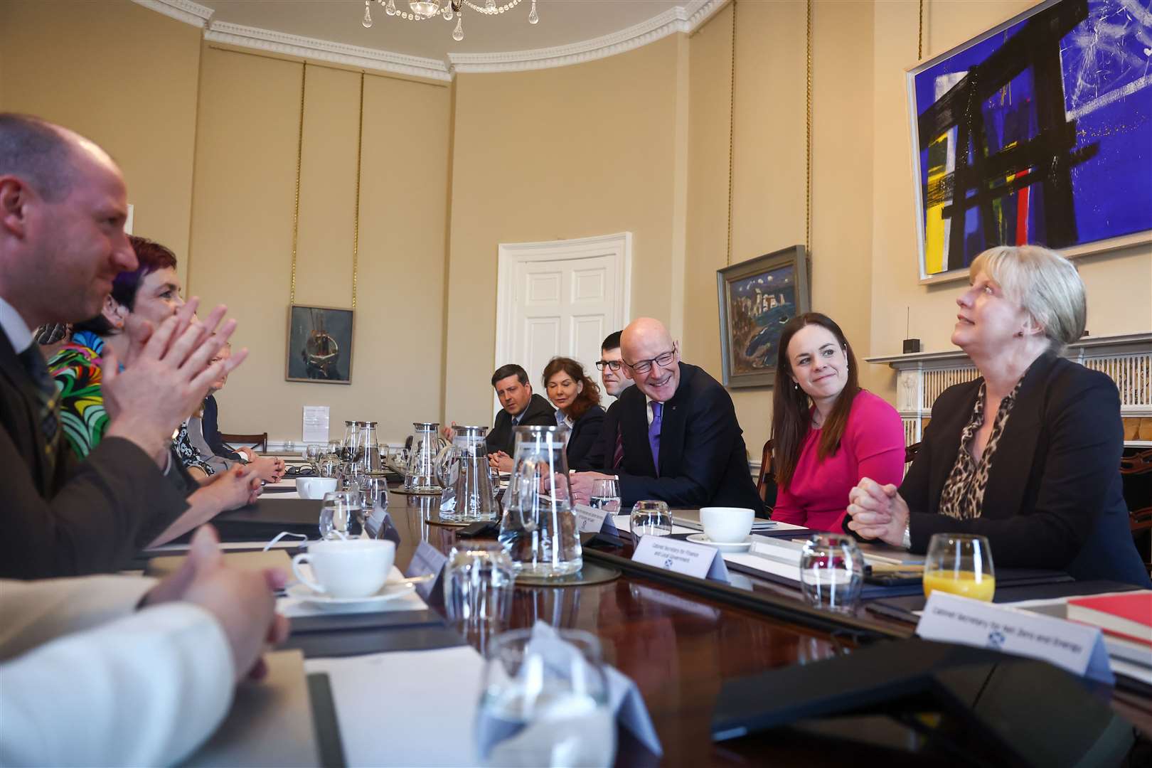 The cabinet met on Friday May 10 (Jeff J Mitchell/PA)