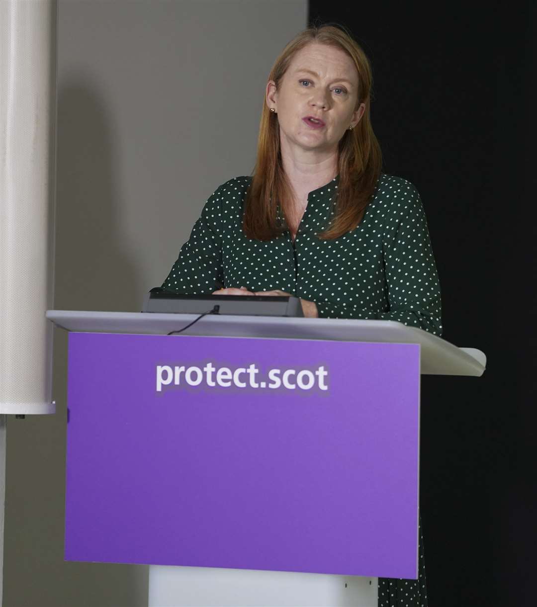 Social Justice Secretary Shirley-Anne Somerville.