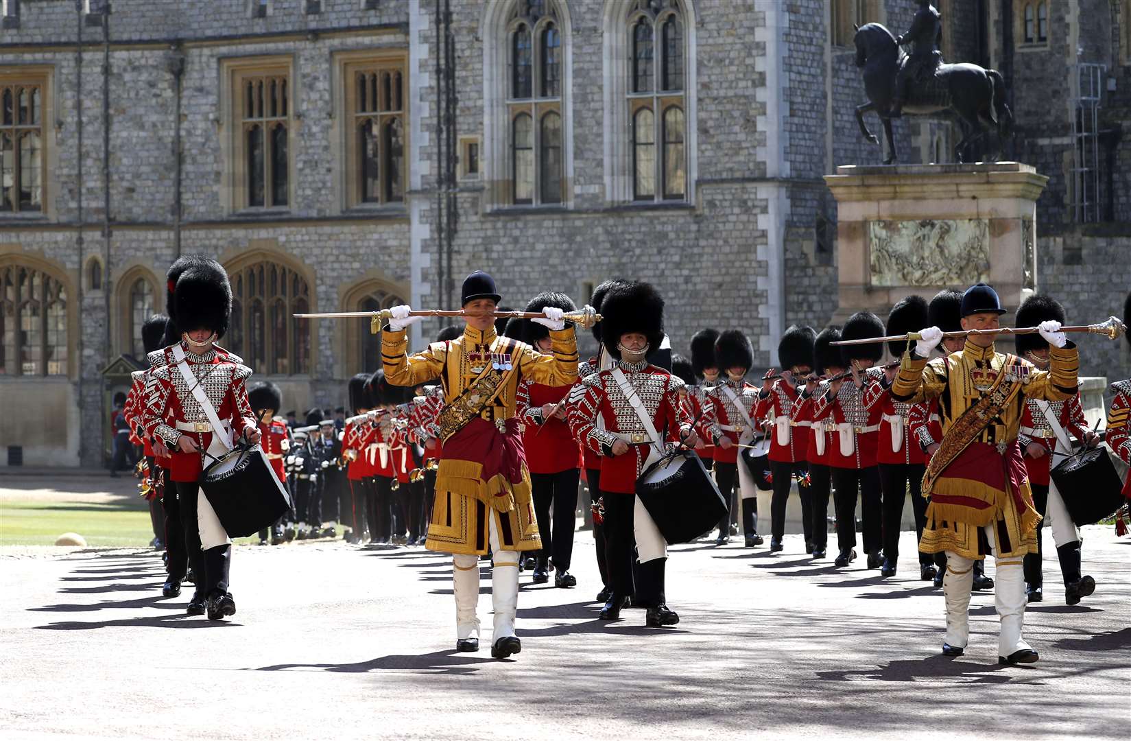 The Foot Guards Band (Alastair Grant/PA)