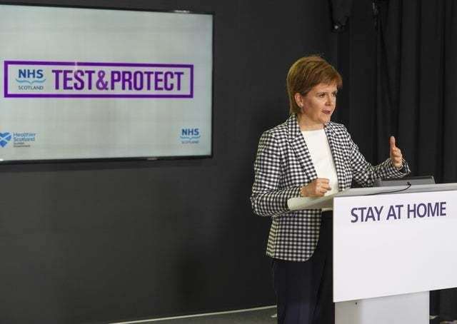 First Minister Nicola Sturgeon launched the programme.