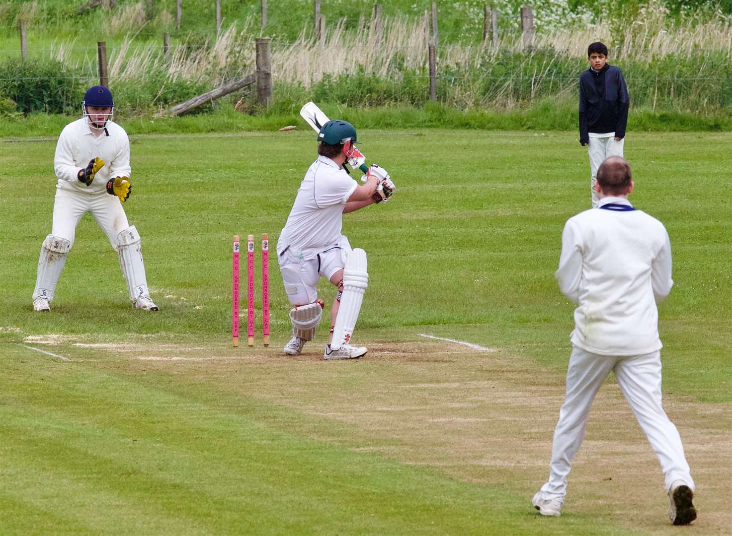 Methlick lost out to the vistors at Lairds on Saturday. Picture: Phil Harman