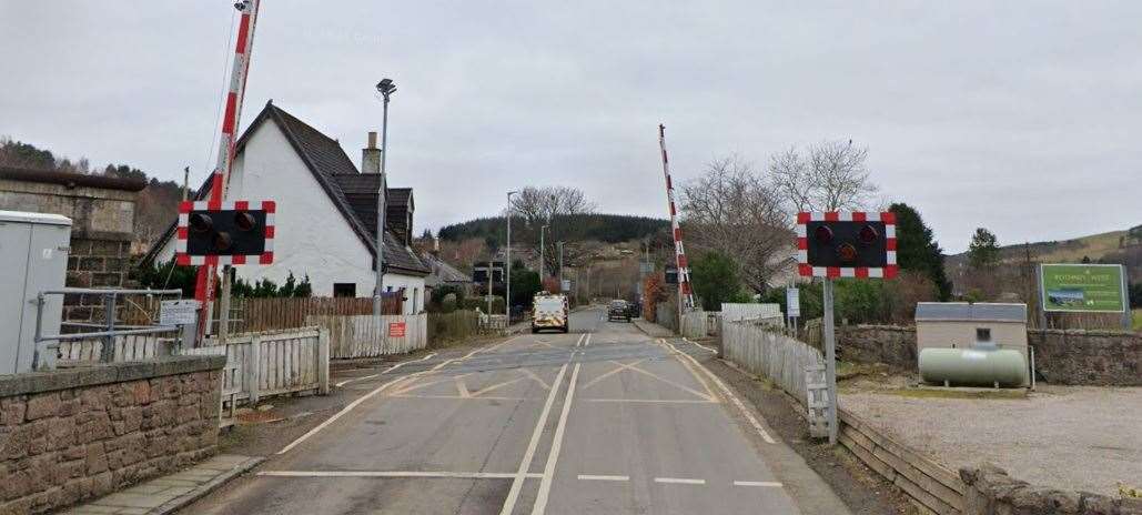 Work at the level crossing in Insch will see length diversions for local road users.