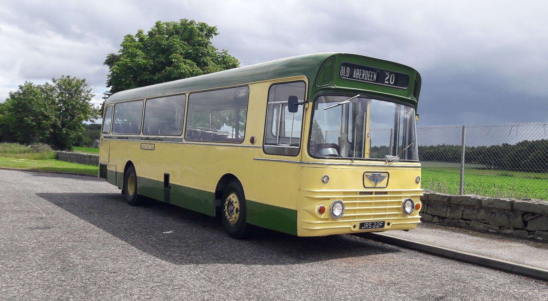The 1972 AEC ‘Swift’, with body by Alexanders of Falkirk, will be giving free trips around the village of Alford.
