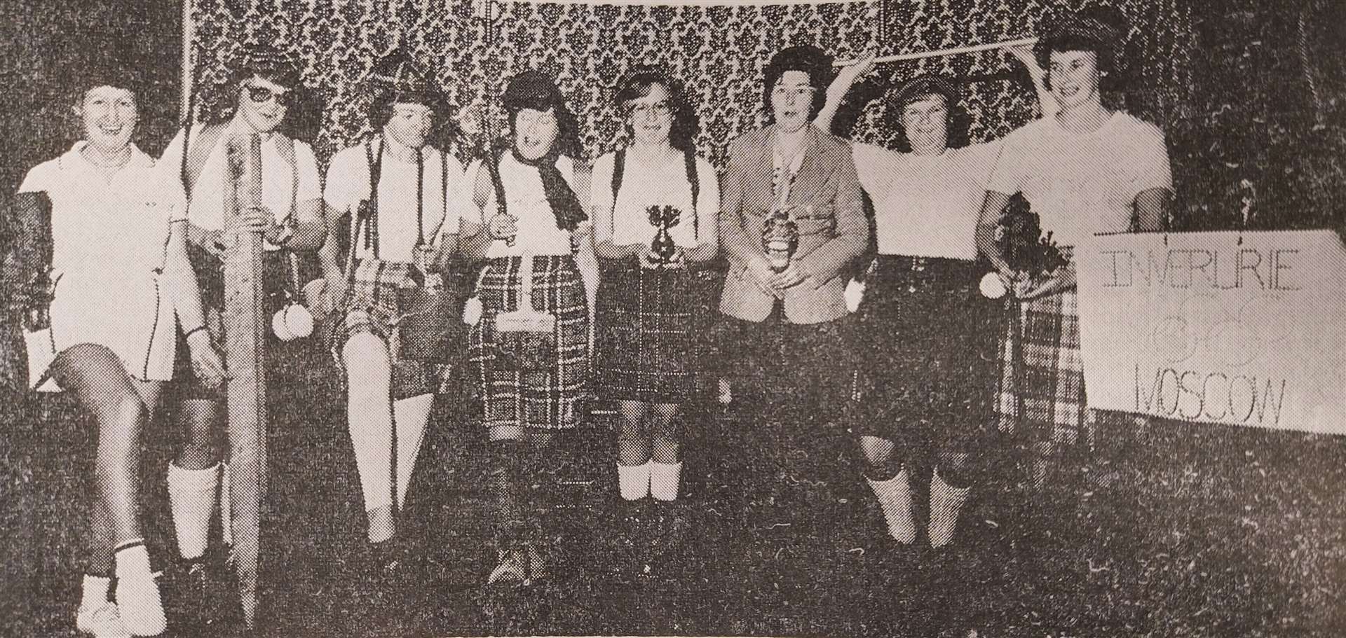 Inverurie Ladies Circle won the area song contest in Inverness. (Turriff Advertiser 1988)