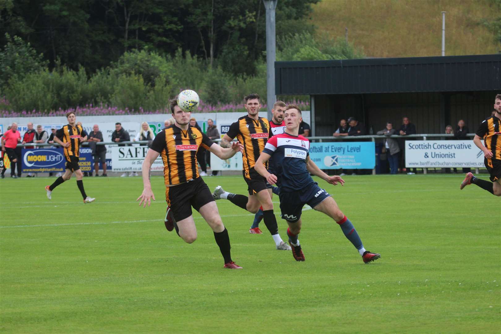 Turriff United v Huntly. Picture: Kyle Ritchie