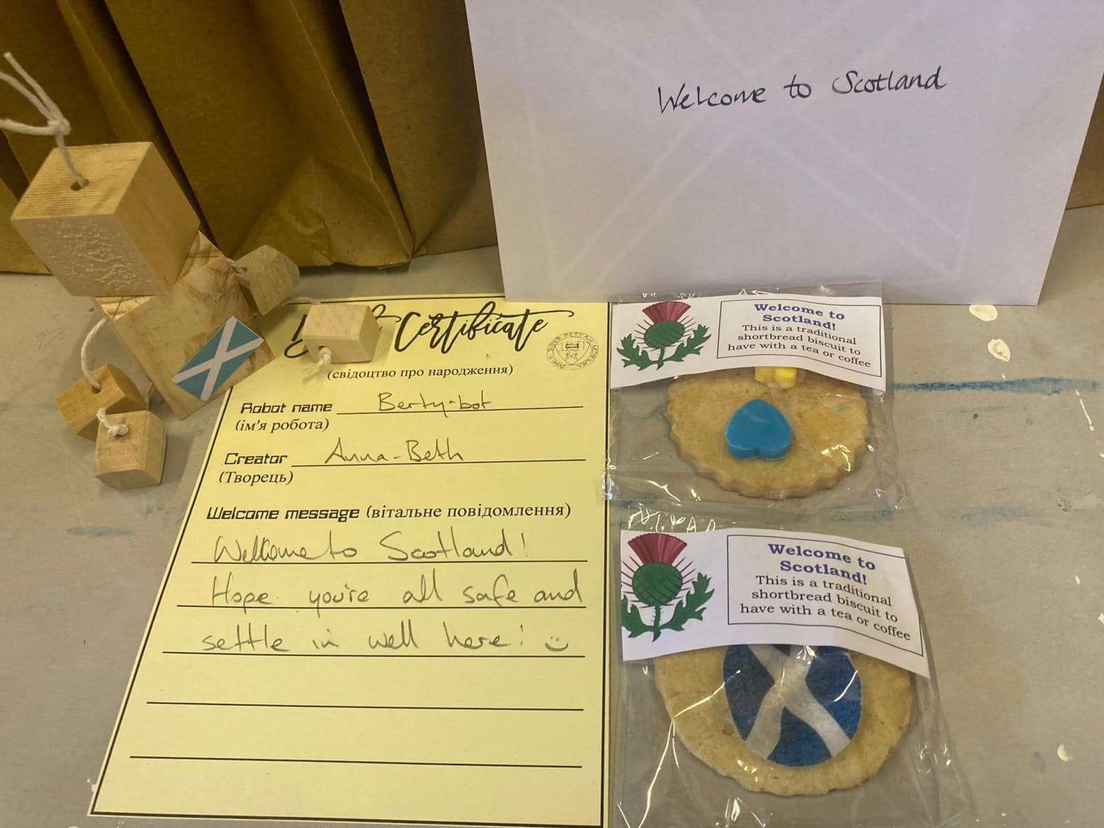 Peterhead Academy pupils have been busy creating gifts,