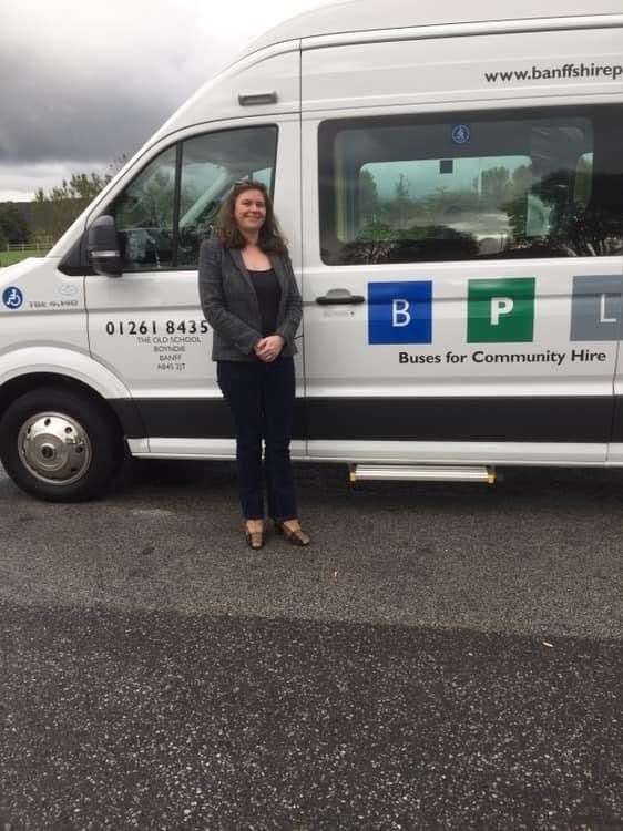 Banffshire Partnership operations manager Rebecca Ross.