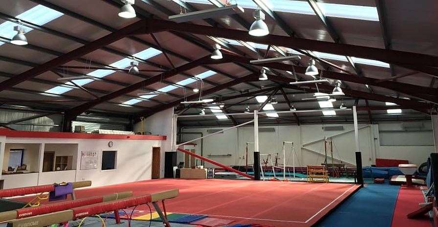 The Garioch Gymnastics are fundraising for a new foam pit.