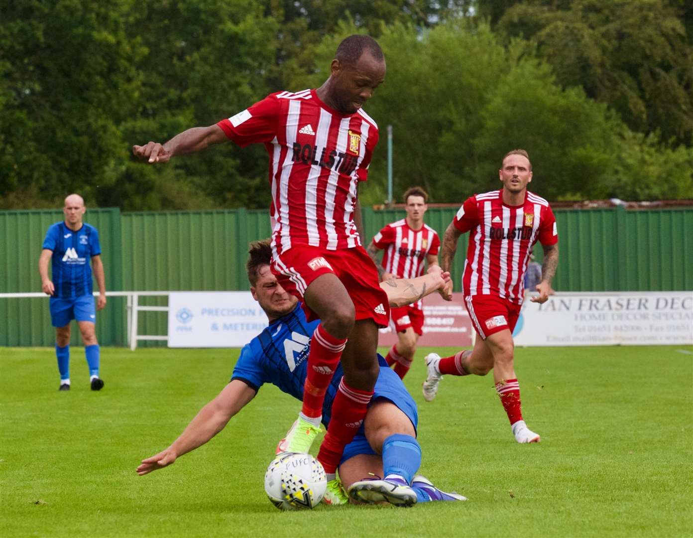 Julian Wade scored two goals in Formartine's win against Strathspey Thistle. Picture: Phil Harman