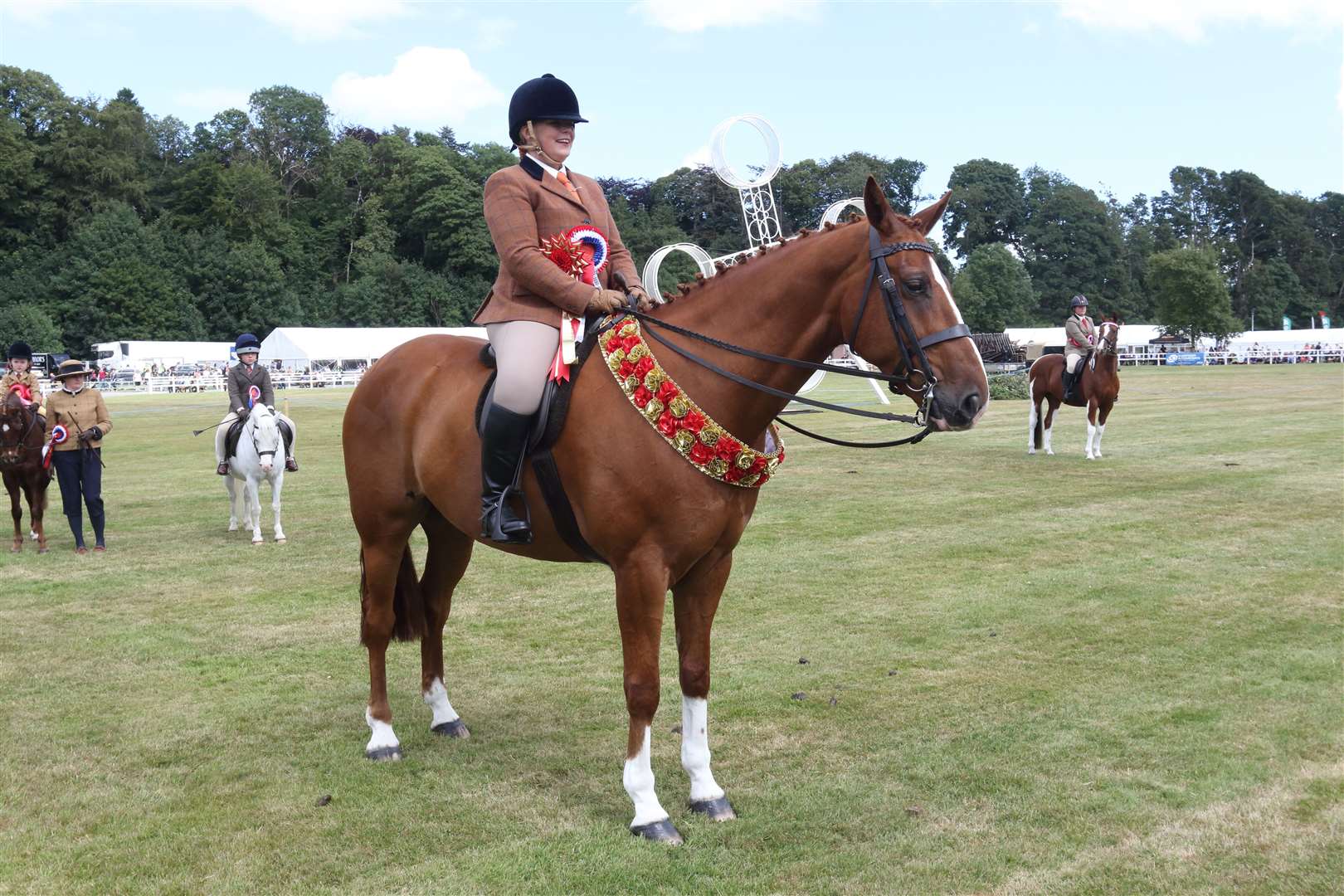 Fiona Menzies from Insch who was on gelding Bowland Winner