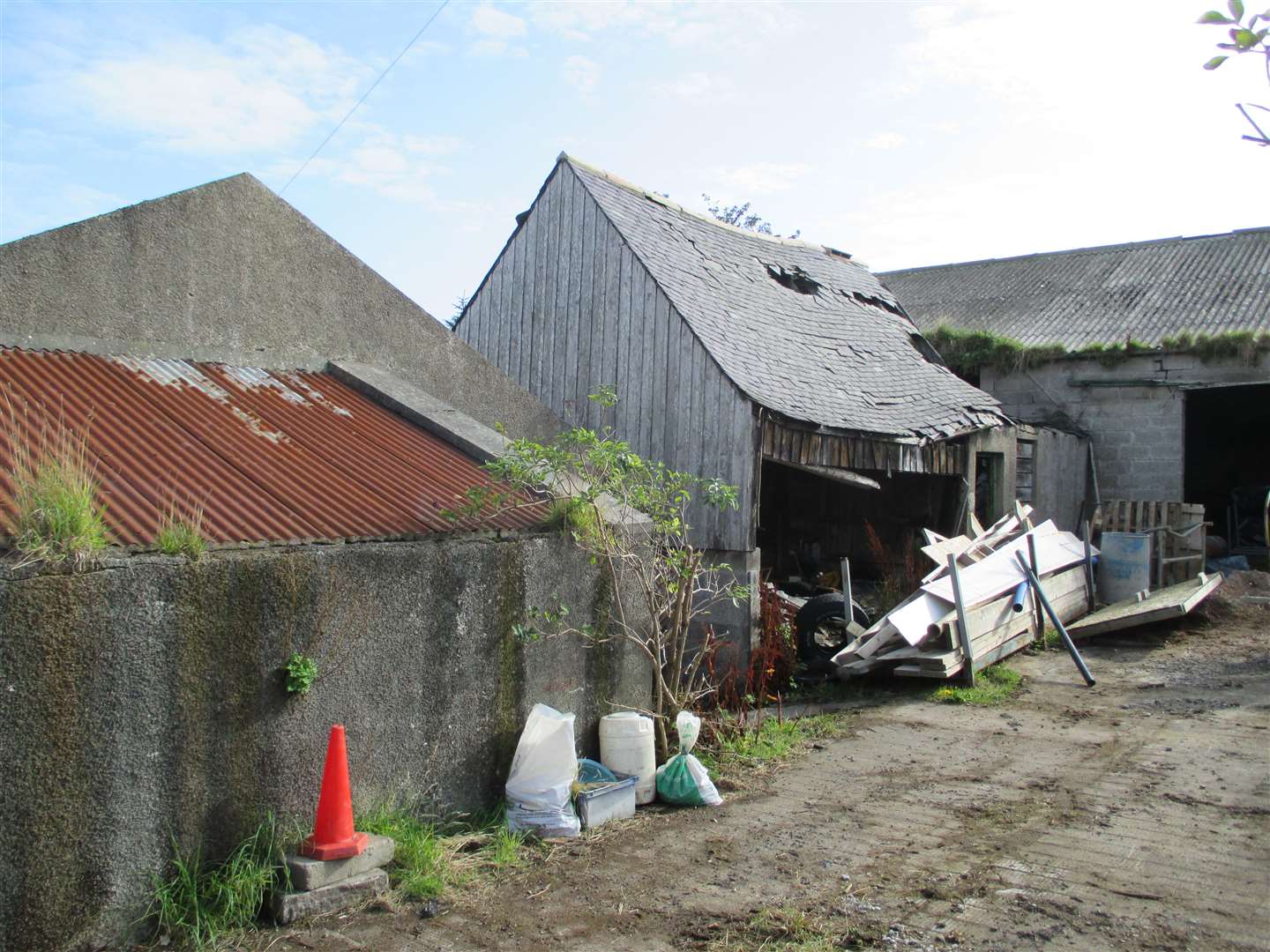 The former dairy facility at Macduff has lain empty for many years.