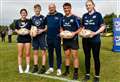 Scotland head coach pays visit to Ellon RFC after Doddie Challenge