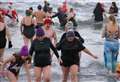 PICTURES: Swimmers welcome new year at Banffshire Loony Dook