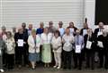 Long-serving community council members in Aberdeenshire are recognised 
