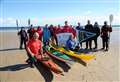 International swimmers put through paces in seas