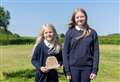 Double triumph in national reading contest for Findochty Primary sister act