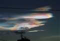 Rare Nacreous clouds spotted over Aberdeenshire
