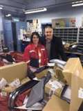 Richard Lochhead visits Keith postal workers