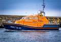 RNLI Peterhead launched to an incident at Slains Castle
