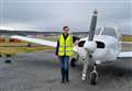 High flying Inverurie Academy pupil takes to the air