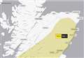 Heavy rain warning for Grampian area issued by Met Office
