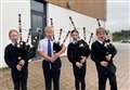 Bagpipe loan scheme boost for Alford pupils 