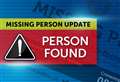 Missing Banff teenager found