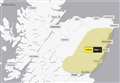 Heavy rain warning for Grampian area is extended