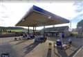 Section of A96 outside Huntly closed after petrol station roof nearly blown off