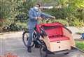 Durnhythe Care Home residents boosted by arrival of Trishaw bike