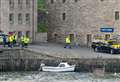 Boat sinks in Portsoy Harbour amid stormy weather