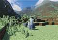 Cairngorms recreated in Minecraft