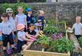 Rotary funding and hard-working janitors provide Keith Primary pupils with new garden