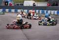 Challenging conditions for karters at Boyndie Drome