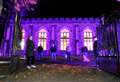 Keith landmarks glow for Purple4Polio campaign