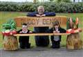 Parent designs 'buddy bench' for Keith Primary School