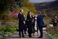 Prince and Princess of Wales meet survivors of Aberfan disaster