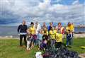Bags of success for Findochty beach clean team