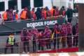 Migrants brave choppy Channel in latest small boat crossings