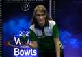 Garioch's Carla Banks shows her form at the World Indoor Bowls Championship