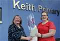 Keith Primary School administrator retires after 22 years