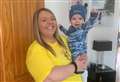 Mums march on to raise £8000