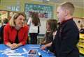 In pictures: Cabinet Secretary for Education goes back to maths lessons at her primary school in Aberchirder