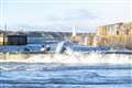 A freezing cold wave washes over the dookers. Picture: Beth Taylor