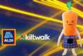 Aldi shows its support for the Kiltwalk