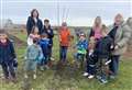 Tree-mendous effort by Portgordon kids for community garden