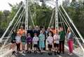 Easter Balmoral suspension bridge reopens after vital restoration works completed by Moray firm