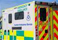 A96 closed as police reconstruct crash where man died after being hit by ambulance